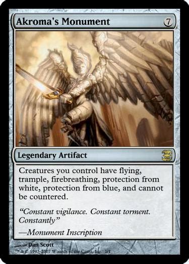 magic the gathering akroma|akroma's monument.